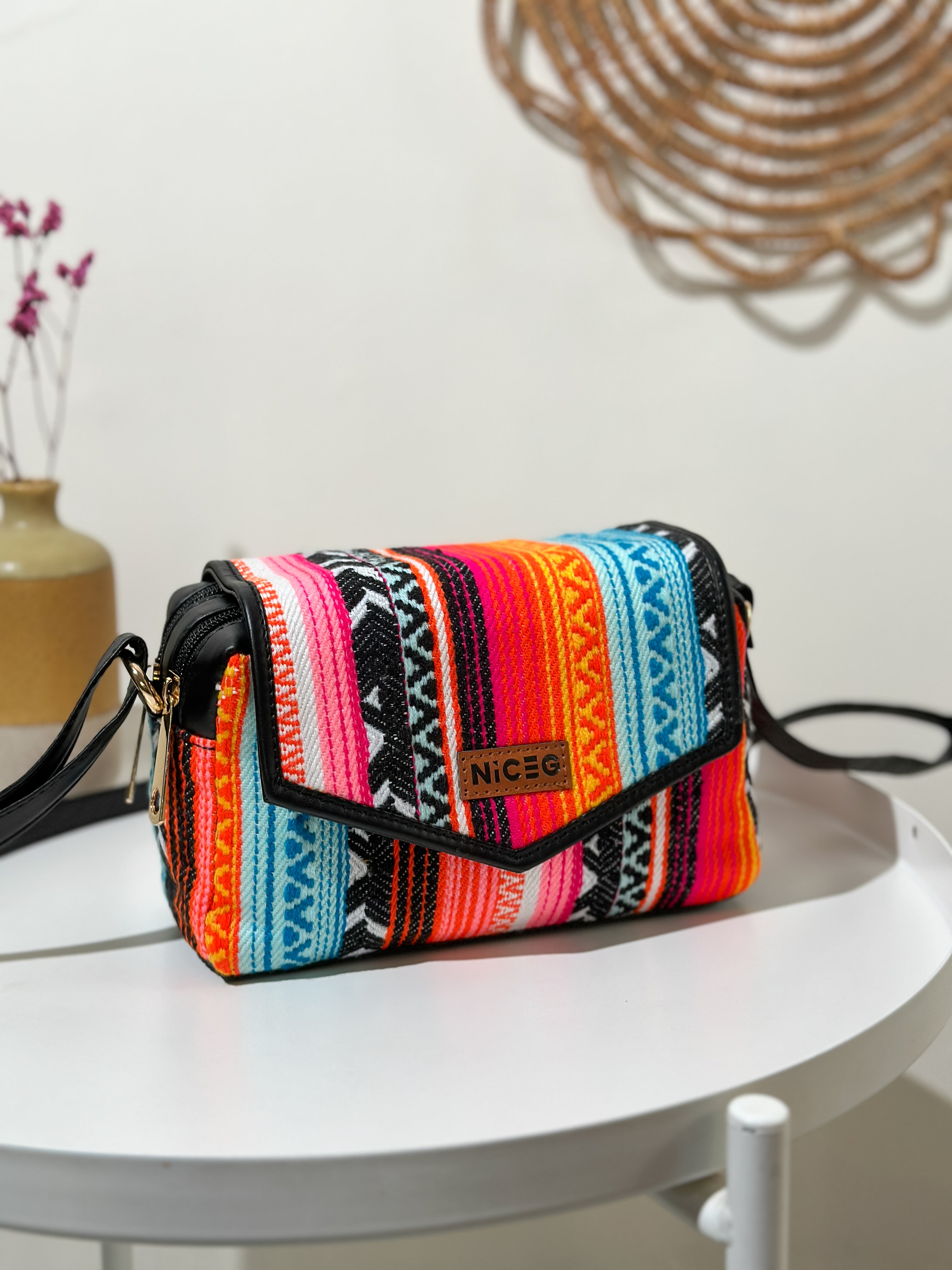 NiceG Color Sync Sling Bags For Women & Girls